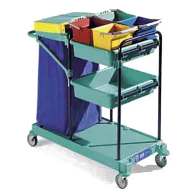 Green 420 - trolley - blue structure (0B003420)