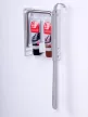 Szállodai fali lábtartó