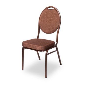 Bankett szék, 93x43x57 cm, 6 kg (HER-BROWN)