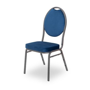 Bankett szék, 93x43x57 cm, 6 kg (HER-VEL-BLUE)