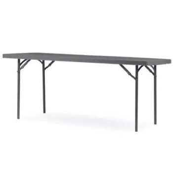   Plastic table, L: 182cm, Width: 75cm, H: 74cm, Weight: 13,6kg, 13,6kg (L15)