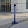 A standard rope stanchion, 2.4 meters tall