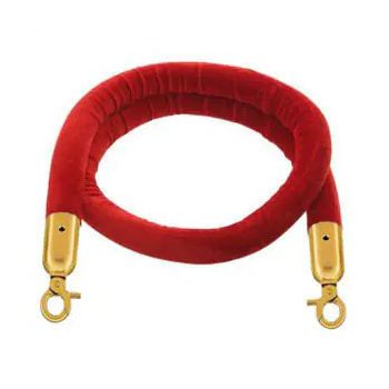 Bordó velúr kordonkötél