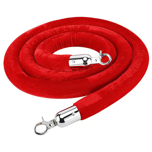 Velvet rope for barrier, 240cm (VKPK24)
