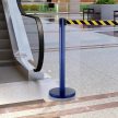 XL tape barrier post, 4.8m
