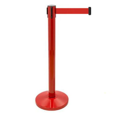 Colored retractable barrier (XLO-red)