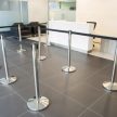 XL tape barrier post, 4.8m