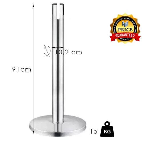 XXL szalagos kordonoszlop, 10m, szalag nélkül